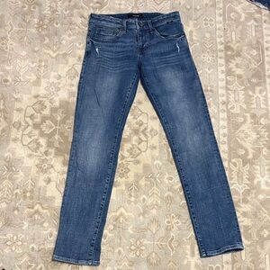 Mavi Women's Skinny Jeans in Deep Blue